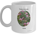Cluster of Pink Roses coffee / tea mugs. The light pink roses on theae tea mugs carry a meaning of grace and sweetness. Great mug gift for those who love to view nature's pink rose flower while sipping their hot cup of tea.
